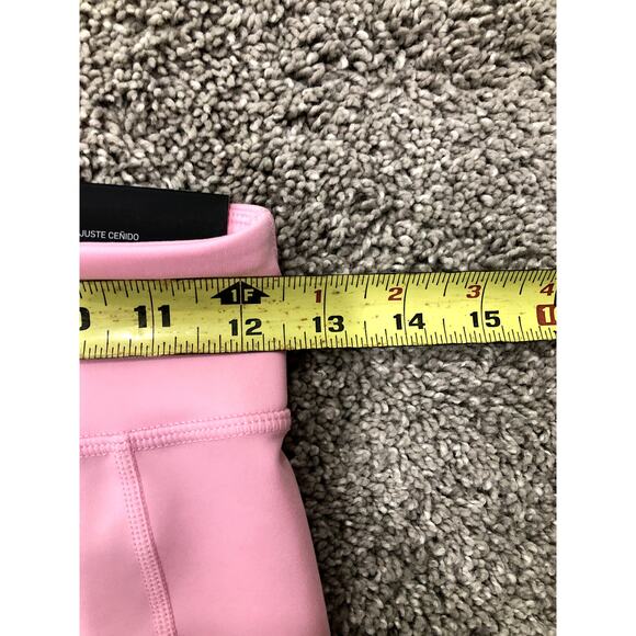 New Nike Tight Fit Dry Fit Girls Training Leggings Size S PInk - Picture 10 of 12